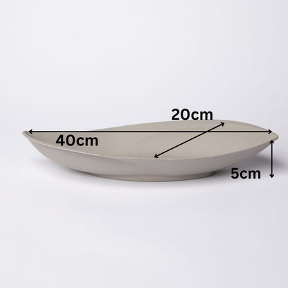 Bamboo Platter Leaf shape