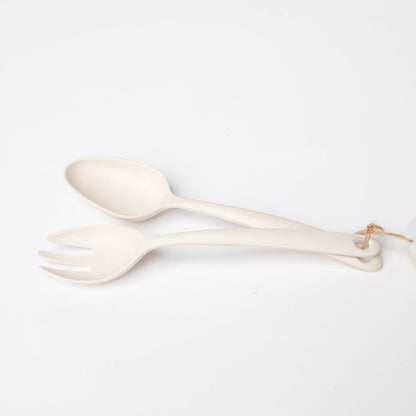 Bamboo Salad Servers