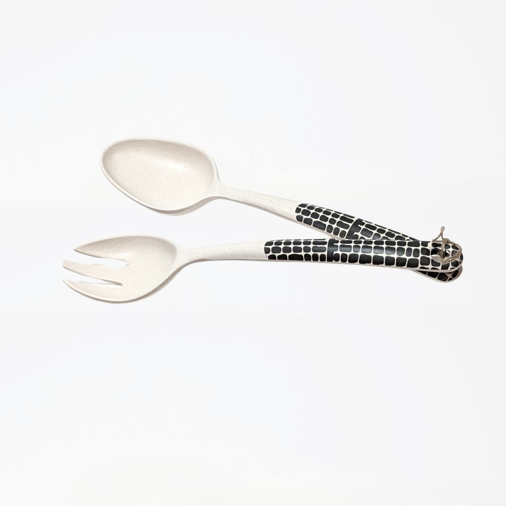 Bamboo Salad Servers