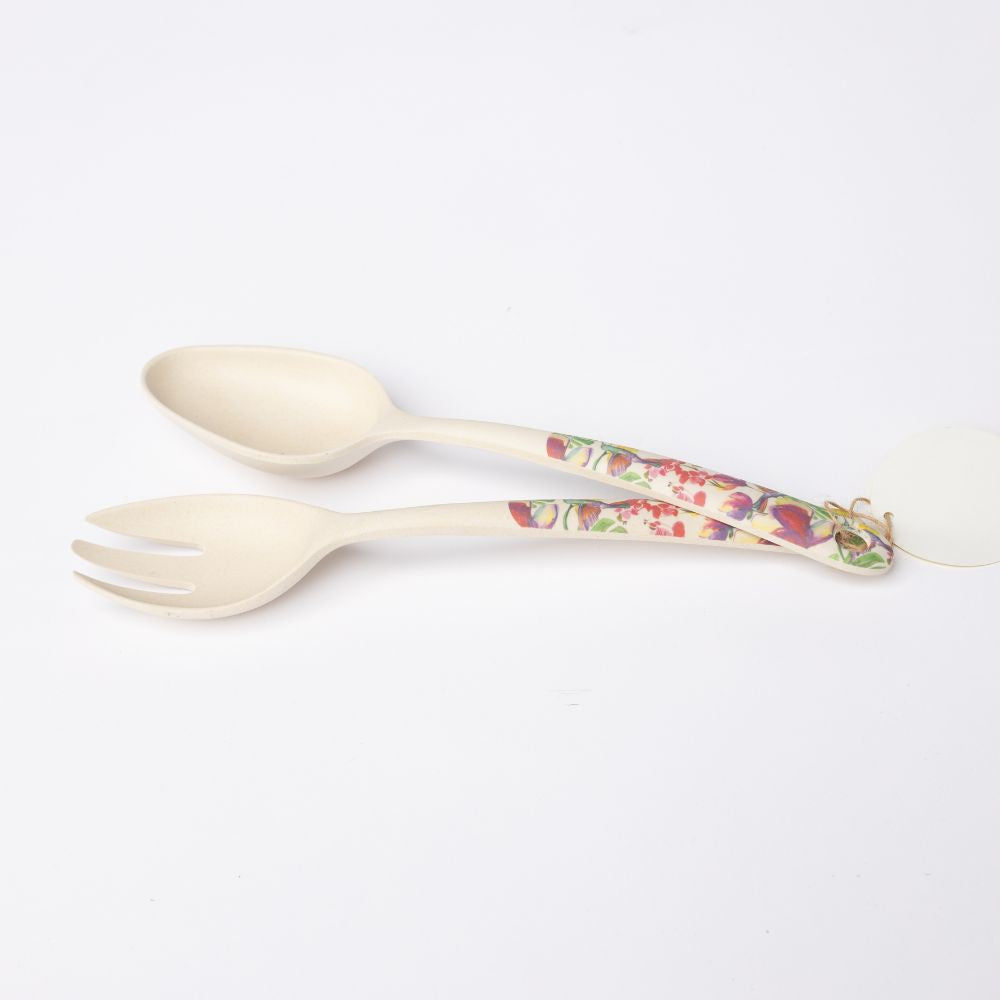 Bamboo Salad Servers