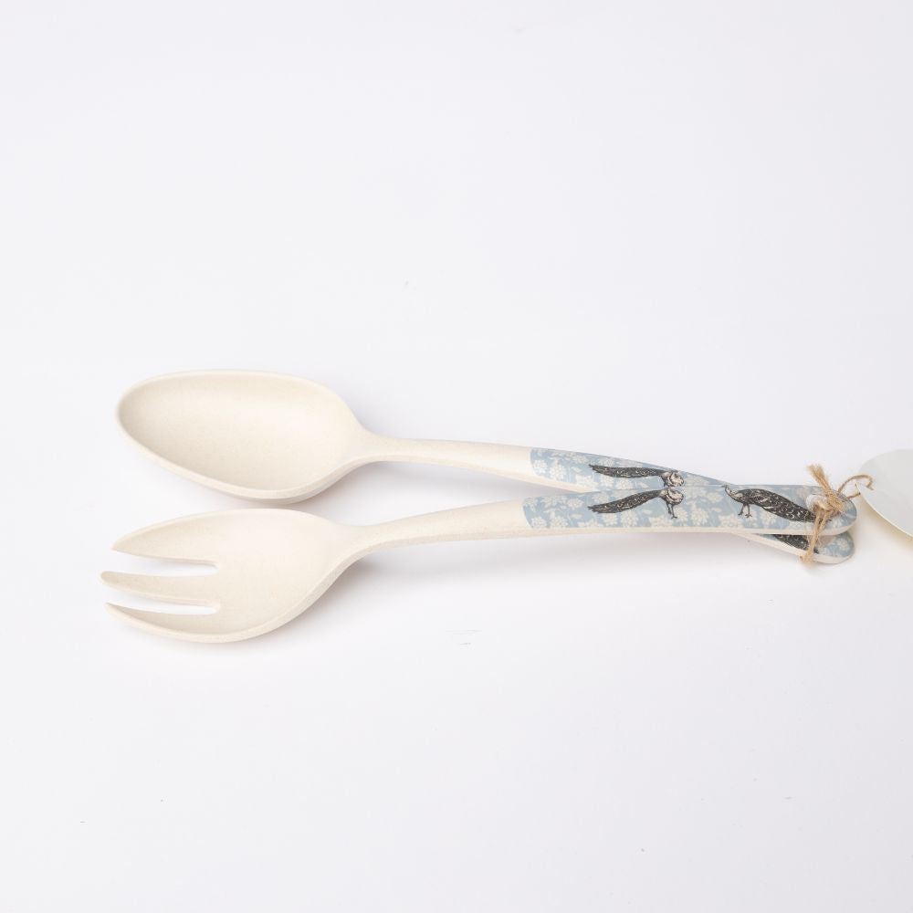 Bamboo Salad Servers